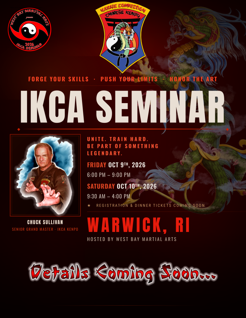 West Bay Martial Arts presents
The 2026 IKCA Seminar